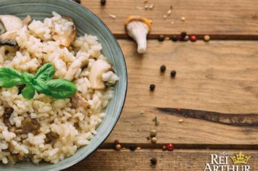 Receita Risoto de Cogumelos